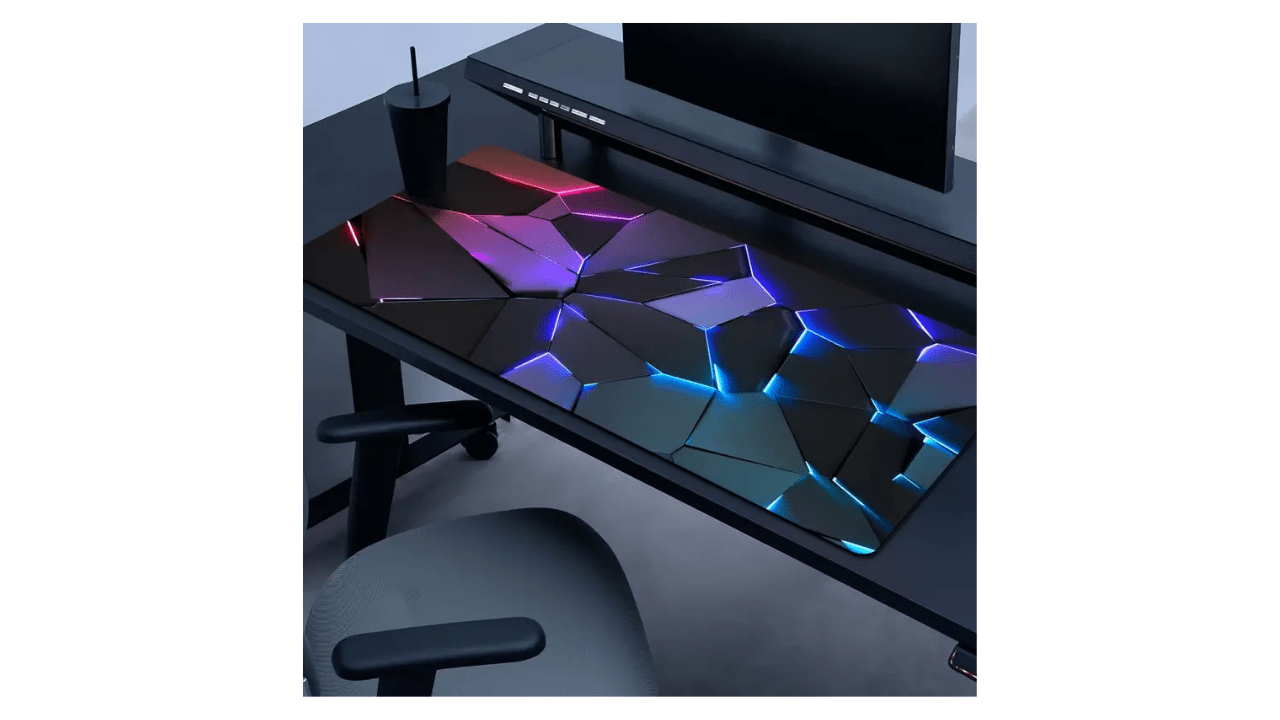 Geometrik Tasarımlı Mouse Pad